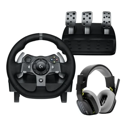Afbeelding van Logitech G G920 Driving Force Racing Wheel (Windows, Xbox One X, S), Controller, Zwart