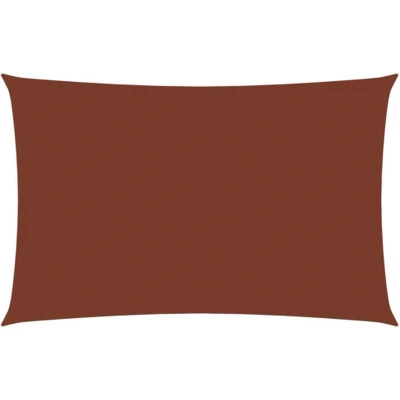 Afbeelding van Zonnescherm rechthoekig 2x4,5 m oxford stof terracottakleurig