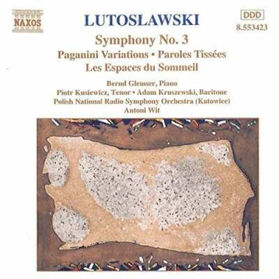 Afbeelding van Polish National Radio Symphony Orchestra, Antoni Wit Lutoslawski: No.3 (CD)