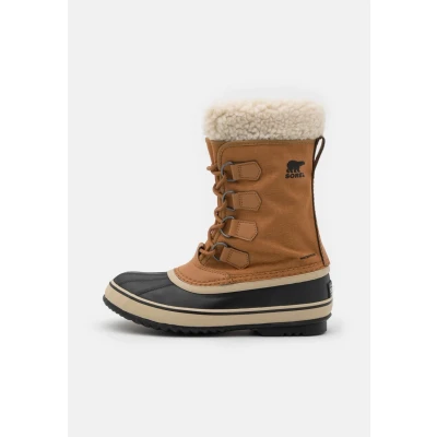 Afbeelding van Sorel Carnival Snowboots, Dames, Maat: 42, Camel brown Textiel