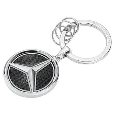 Afbeelding van Mercedes Benz Las Vegas Collectie Sleutelhanger Roestvrij Staal Zilver/Zwart