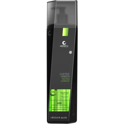 Afbeelding van Honma Tokyo Keratine Behandeling Proteïne Voor Krullend en Kroeshaar Coffee Green 1000ML