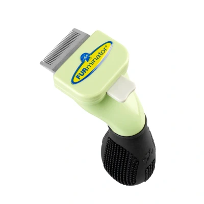 Afbeelding van Furminator Hond Lang Hondenvachtkam Lichtgroen per stuk Xsmall