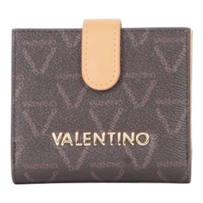Afbeelding van VALENTINO Portemonnee Lady Re Wallet Moro / Naturale Donkerbruin