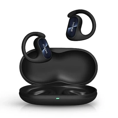 Afbeelding van 1MORE Fit SE S30 Draadloze Bluetooth 5.3 hoofdtelefoon met 4 microfoons, oorhaak, 30 uur batterijduur, ENC ruisonderdrukking, IPX5, voor kantoorwerk/sport