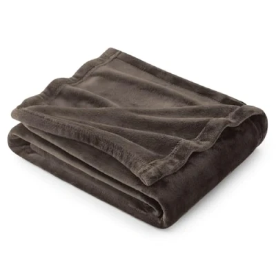 Afbeelding van BEDSURE Fleecedeken, warme en zachte winterdeken, maat XL, 150 x 200 cm, bruin