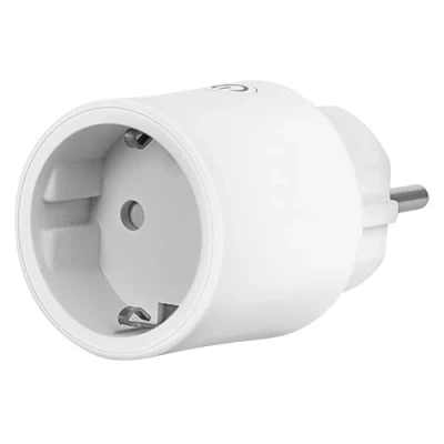 Afbeelding van LEDVANCE SMART+ Smart stopcontact voor gebruik binnenshuis met ZigBee technologie, integreert conventionele apparaten in het slimme huis, meet en bespaart stroomverbruik, compatibel Alexa of Google, wit, verpakking van 1