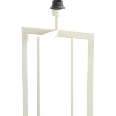 Afbeelding van Light&amp;living Vloerlamp 30x30x140 cm MACE crème