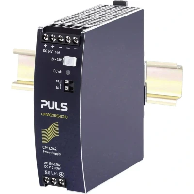 Afbeelding van PULS CP10.242 DIN rail netvoeding 24 V/DC 10 A 240 W Aantal uitgangen: 1 x Inhoud: stuk(s)