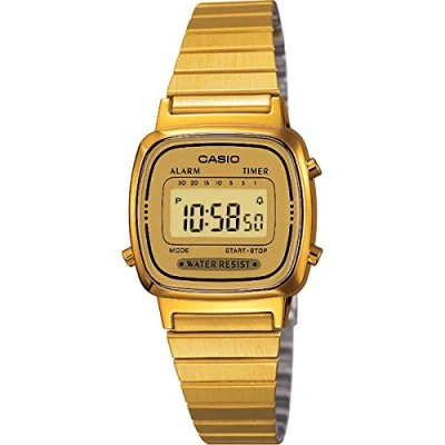 Image de Casio Basics Femmes Montre Or LA670WEGA 9EF