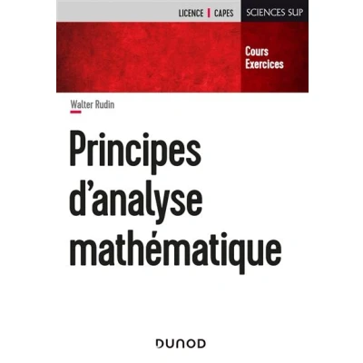 Image de Principes d&#039;analyse mathématique Cours et exercices