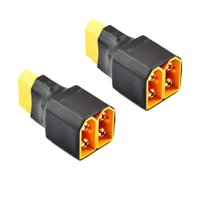 Afbeelding van LinsyRC 2 stuks Adapter Mannelijk naar Vrouwelijk Parallelle Connector Batterij XT60 voor Lipo RC (2 1 Vrouwelijk)