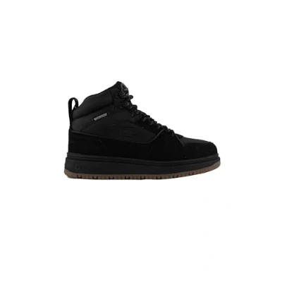 Afbeelding van Champion Rebound Utility MID Unisex Sneakers hoog voor kinderen, Maat: 38.5, New black Textiel/ synthetisch