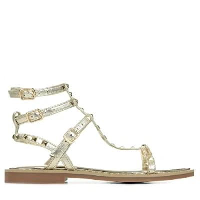 Afbeelding van Les Tropeziennes par M Belarbi Coralie Sandalen, Dames, Maat: 36, Or Leer