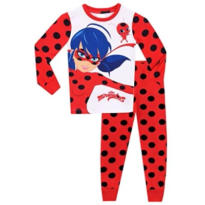 Afbeelding van Miraculous Meisjes Pyjama&#039;s Ladybug Snuggle Fit, Veelkleurig, 4 5 jaar