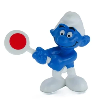 Afbeelding van SCHLEICH 20154 Smurf, schoolpakket