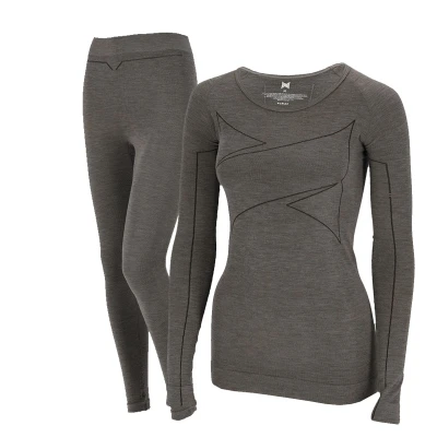Afbeelding van Xtreme Thermoset Dames Merino Wol Thermoshirt + Thermolegging