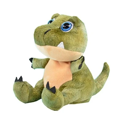 Afbeelding van Kögler 75946 Sprekend pluche dier met leesfunctie, dinosaurus, ca. 20 cm, werkt op batterijen