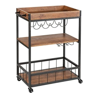 Afbeelding van Wenko keuken wagen / Trolley Rustico