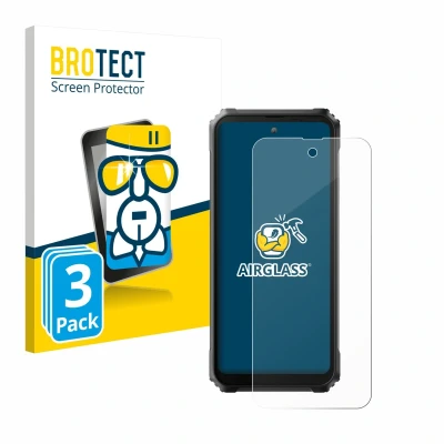 Afbeelding van BROTECT Screenprotector voor Blackview BL9000 Folie Beschermfolie Beschermglas transparant (3 Stuks)