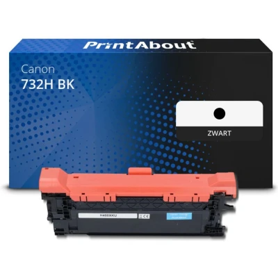 Afbeelding van Huismerk Canon 732H BK Toner Zwart Hoge capaciteit