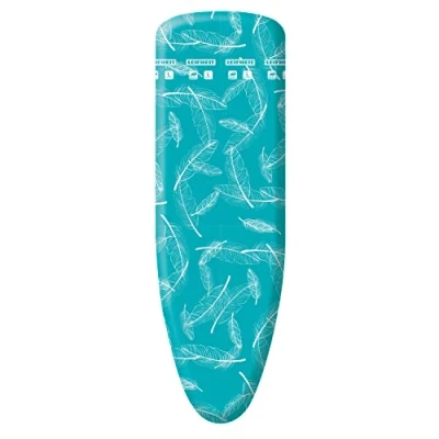 Image de Leifheit housse pour table à repasser Thermo Reflect Universal, de rembourrée, planche jusqu&#039;à 140 x 45 cm, avec cordon serrage