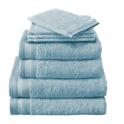 Afbeelding van De Witte Lietaer Contessa gastendoekjes (set van 3) Set 3 40x60 cm Ice Blue