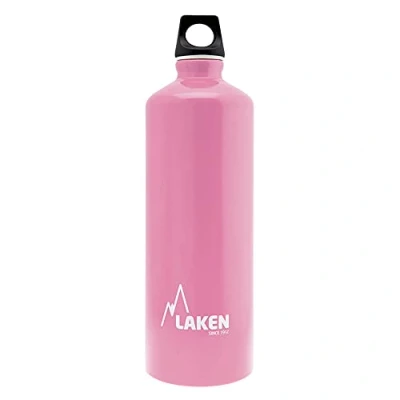Image de LAKEN Futura Gourde en aluminium avec ouverture étroite Rose 1 l