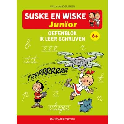 Afbeelding van Suske en Wiske Junior 1 Oefenblok: Ik leer schrijven 6+