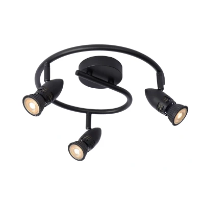 Afbeelding van Lucide CARO Plafondspot Ø 31 cm 3xGU10 Zwart