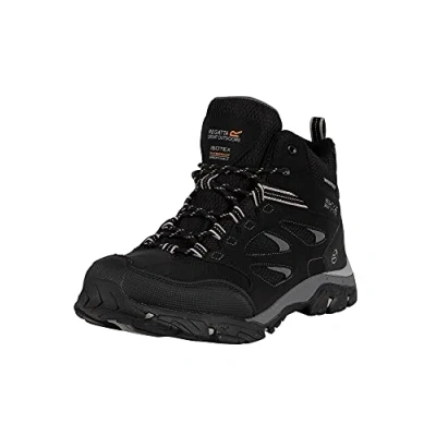 Afbeelding van Regatta Holcombe IEP Mid Outdoorschoenen Heren Wandelschoenen Maat 43 Mannen zwart/grijs