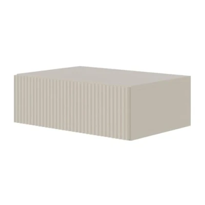 Afbeelding van Selsey Veldio Wandnachtkastje 50 cm Grijs beige