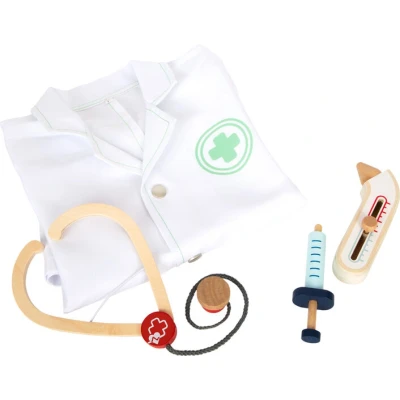 Afbeelding van Small foot verkleedset dokter maat 110