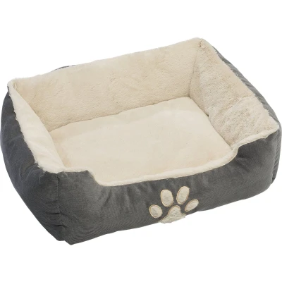 Afbeelding van Huisdierenbed 60 x 48 18cm hondenmand kattenmand hondenkussen