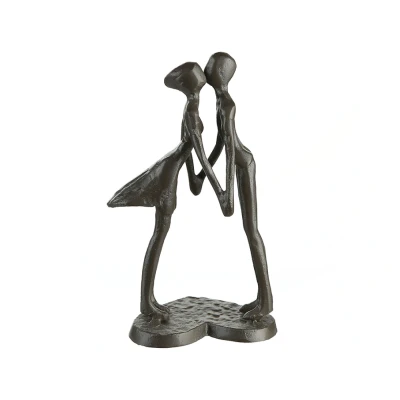 Afbeelding van Gilde Metal Sculpture &#039;Heartbeat&#039;