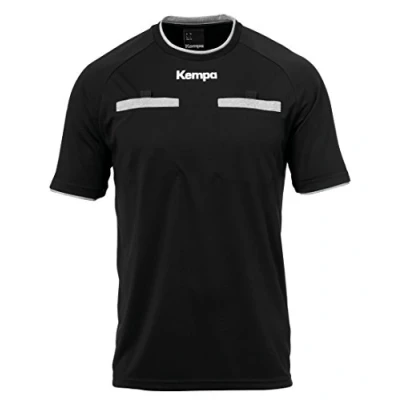 Afbeelding van Kempa Scheidsrechter Shirt Zwart Maat 2XL