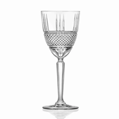 Afbeelding van RCR 26966020006 Briljante Luxion Crystal wijnglazen, set van 6, glazen voor rode wijn of witte wijn, kristal, 23 cl, perfect thuis, restaurants, feesten, vaatwasmachinebestendig
