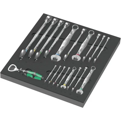 Afbeelding van Wera Joker 05150121001 Ring steeksleutelset 18 delig 6 24 mm