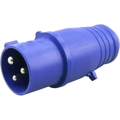 Afbeelding van CEE stekker Q link (Driepolig, Met aarde, 16A, Blauw)
