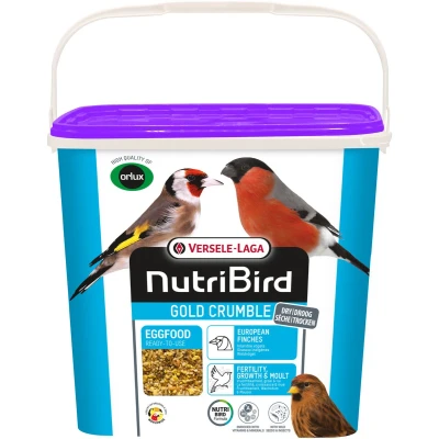 Afbeelding van Versele Laga Nutribird Gold Crumble Inlandse Vogels Vogelvoer 4 kg