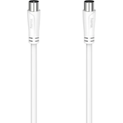 Afbeelding van Hama 00205046 Coax kabel 3 M Coaxiaal Wit