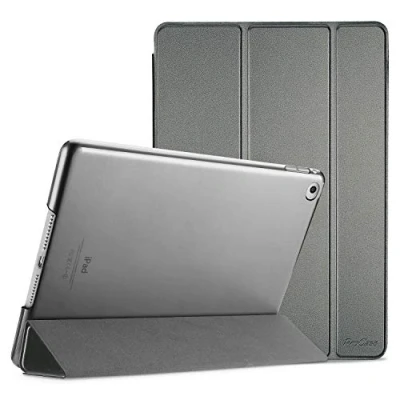 Afbeelding van ProCase beschermhoes voor iPad Air 2 9,7 inch, modellen A1566 A1567, 2e generatie metallic