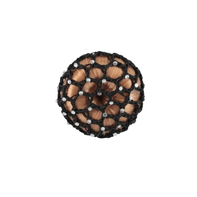 Afbeelding van Horka Knot Net Strass Zwart