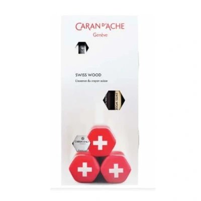 Afbeelding van Caran d&#039;Ache, Potlood, Zwitsers hout (HB, 4 x)