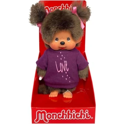 Afbeelding van Monchhichi Meisje Love 20 cm