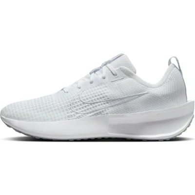 Afbeelding van Nike Performance Interact Hardloopschoenen neutraal, Heren, Maat: 40.5, White/pure platinum/wolf grey Textiel/ synthetisch