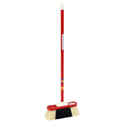Afbeelding van Theo Klein 6320 Klassieke bezem, robuuste bezem voor kinderen, hoogwaardig kunststof, afmetingen: 18 cm x 5,5 61,5 cm, speelgoed kinderen vanaf drie jaar