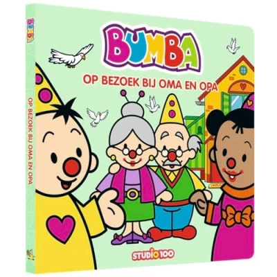 Afbeelding van Bumba Kartonboek Op bezoek bij Oma en Opa
