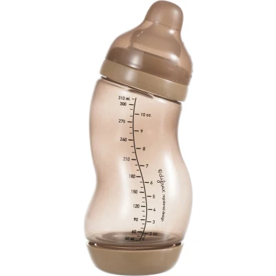 Afbeelding van Difrax Babyfles 310 ml Wide S Fles Anti Colic Lichtbruin 1 stuk