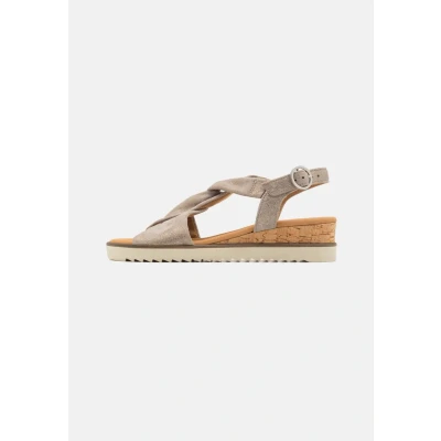 Afbeelding van Gabor 751.1 Sandalen Dames Taupe Maat 38
